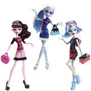 Monster High Scaris Standard Travel Dolls Wv.1 Rev. 1 Set